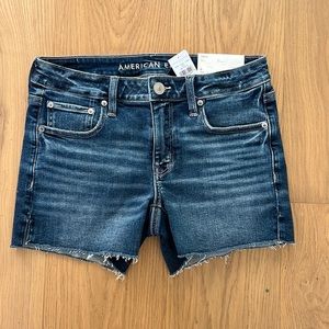 American Eagle MIDI Stretch Jean Shorts 28